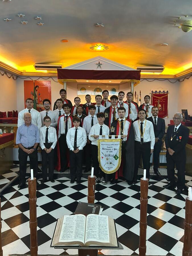DeMolay — Capítulo Harmonia e Paz nº 496